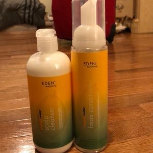 Edenbody works scalp cleanser & foam conditioner